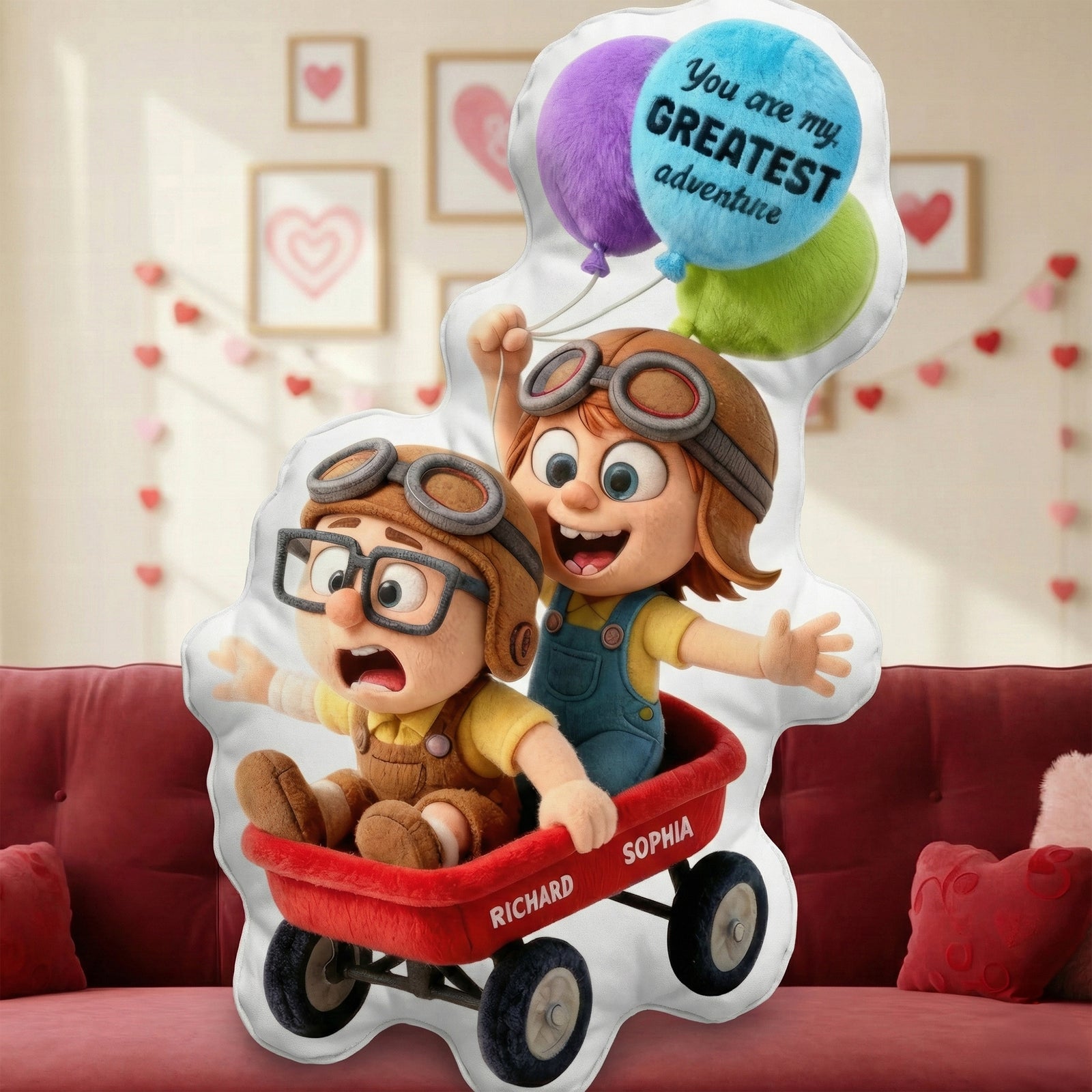 Adventure Couple Pillow – Personalized Gifts For Couple 04toqn151225-Homacus