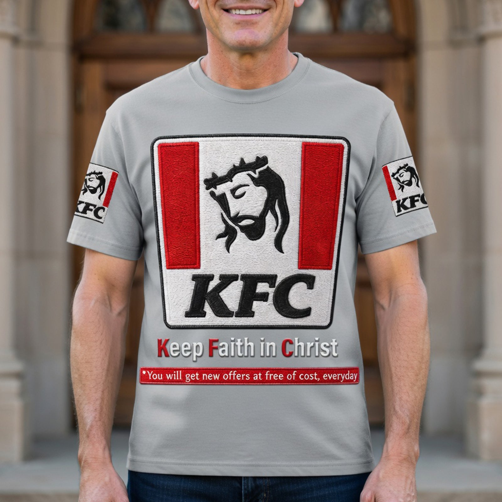 Keep Faith In Christ Shirt - Personalized Gifts For Christians 03naqn160626-Homacus