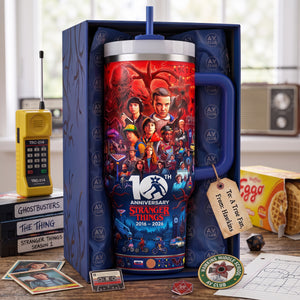 Fantastical World Colorful 40oz Tumbler With Handle - Personalized Gifts 02nalu200726-Homacus