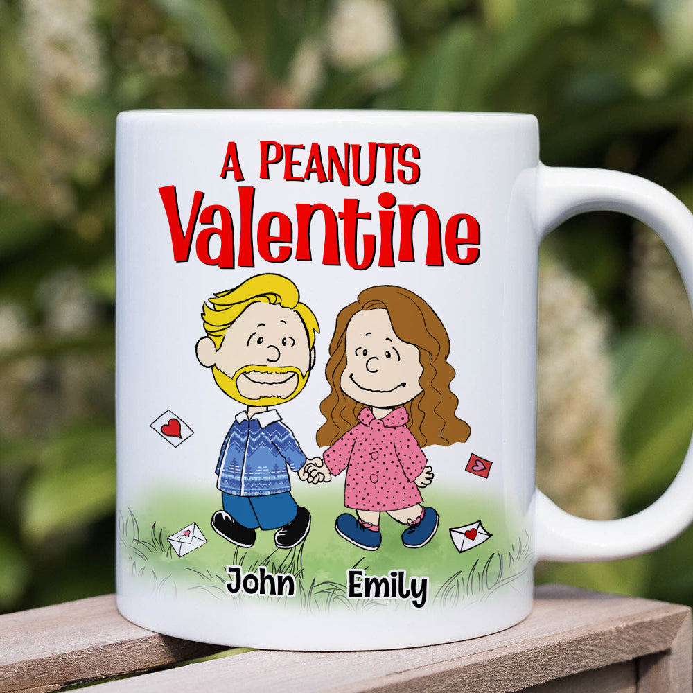 Personalized Gifts For Couple Coffee Mug Couple Hand In Hand 04NATN120124HH-Homacus