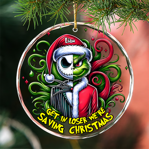 Monster Ornament - Personalized Gifts For Movie Lovers-Homacus