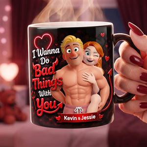 Naughty Couples Magic Mug - Personalized Gifts For Couples 01huta220726-Homacus