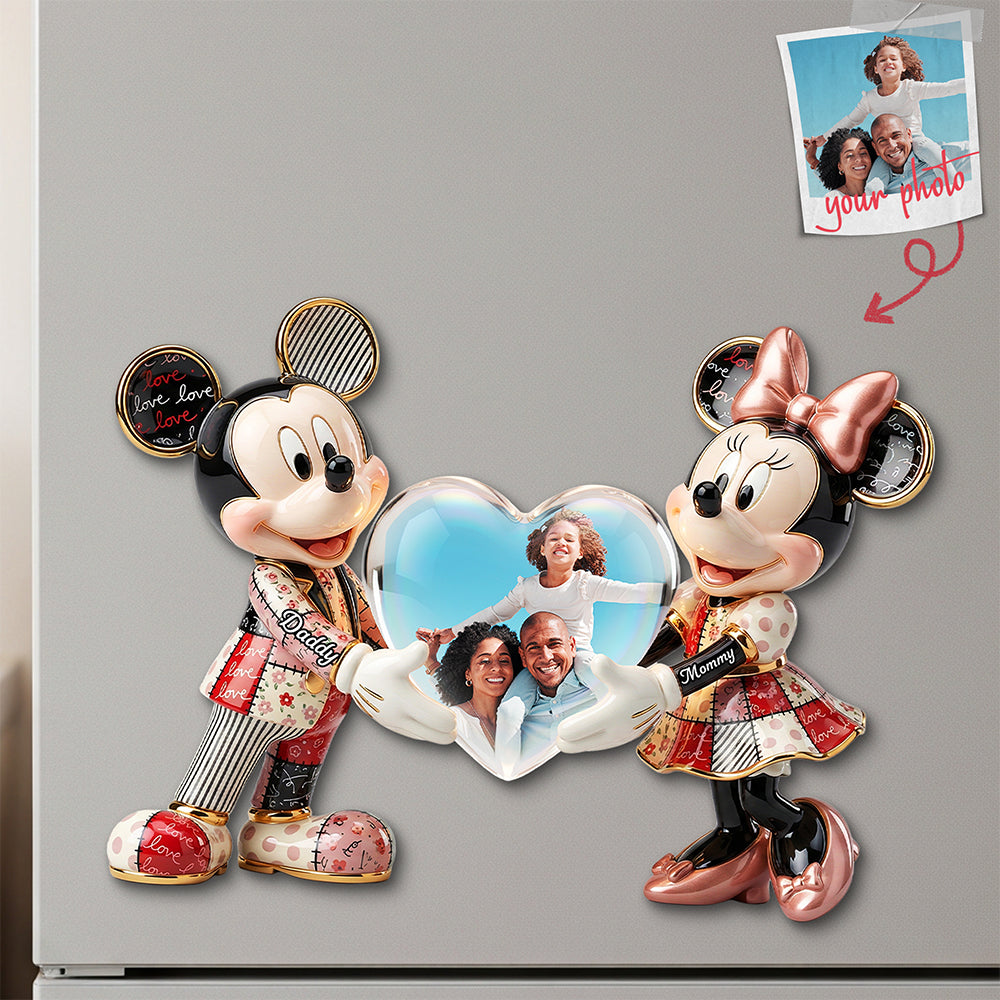 Family Custom Photo Fridge Magnet - Personalized Gifts For Family 01pata251125-Homacus