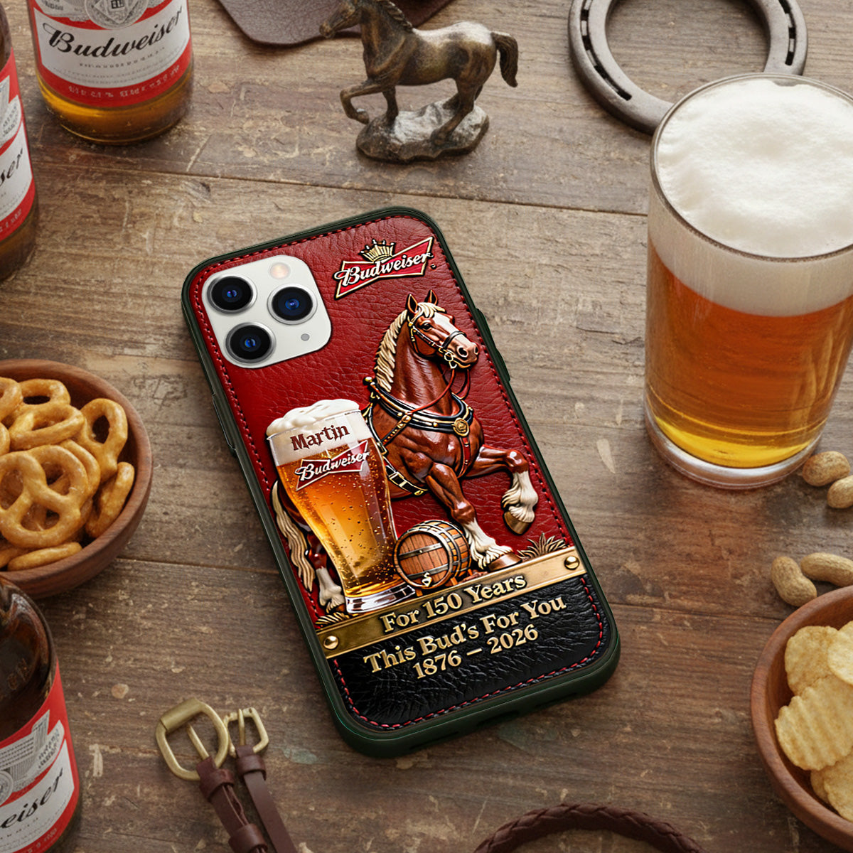 150th Anniversary Phone Case - Personalized Gifts 03namg060226-Homacus