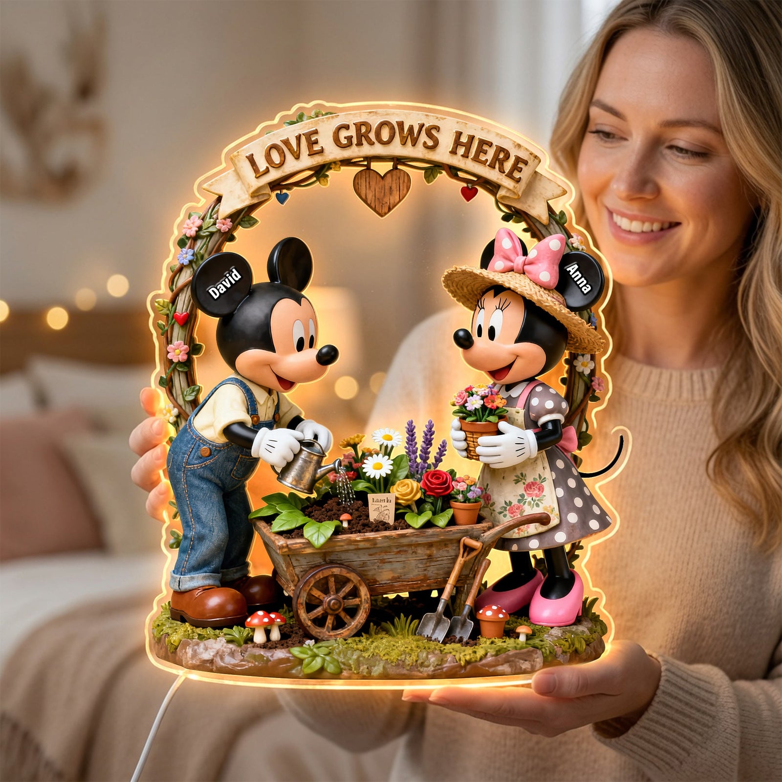 Love Grows Here Light Box - Personalized Gifts For Couples 04toqn240626-Homacus