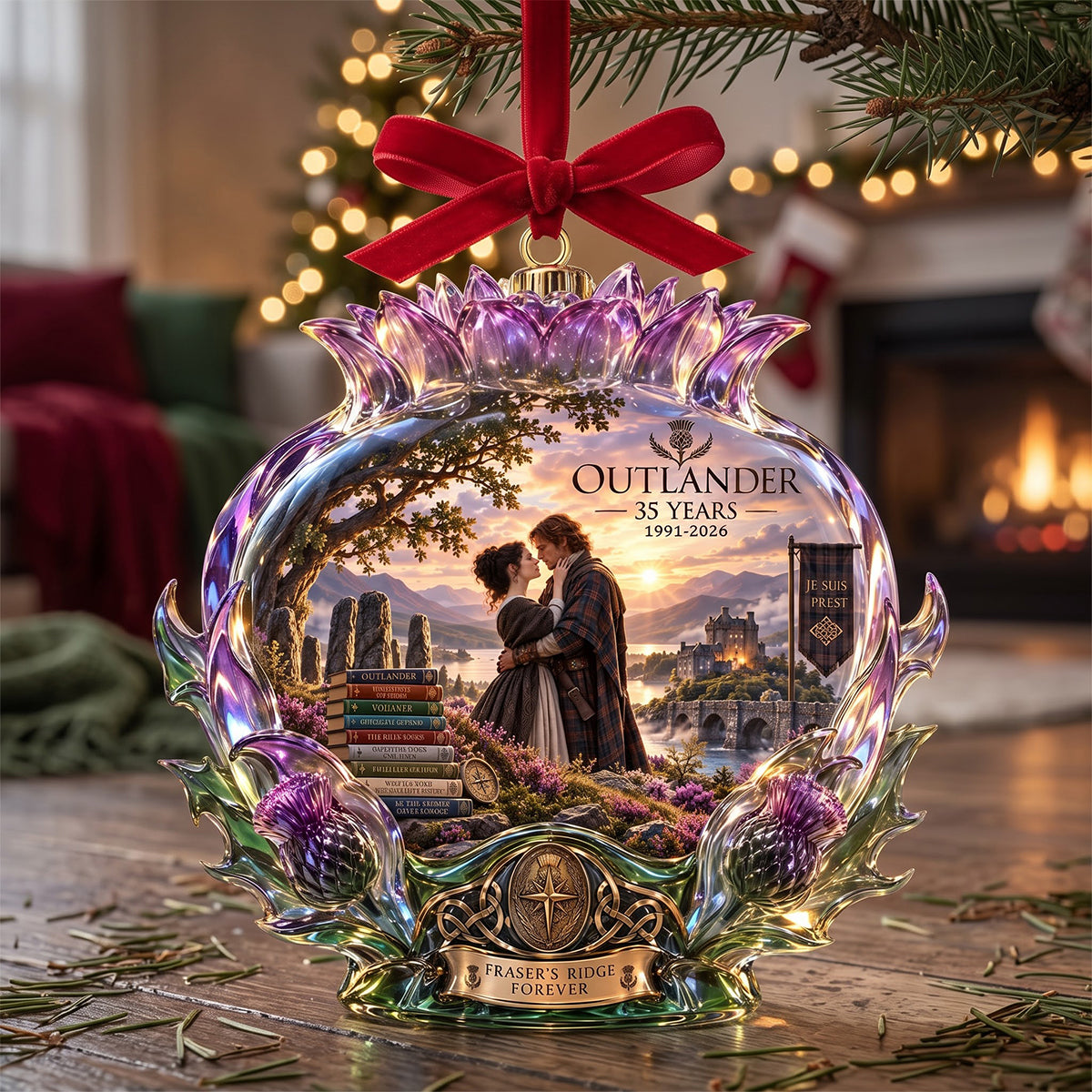 Fictional Land Acrylic Ornament - Personalized Gifts For Fantasy Novel Lovers 05qhtn230926