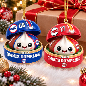 Sport Dumpling Ornament - Personalized Gifts For Sport Fans Christmas Ornament 02HUQN250926