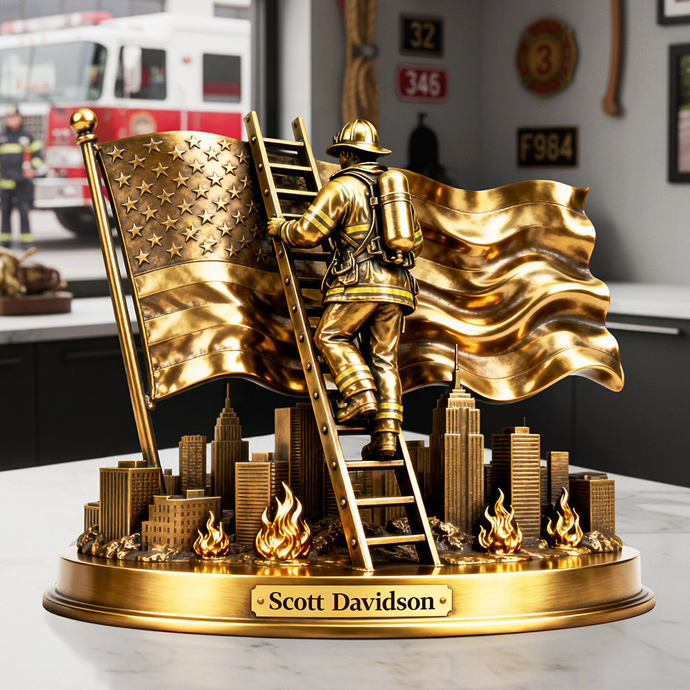 Firefighter Acrylic Plaque - Personalized Gifts For Firefighter 02nata070126-Homacus