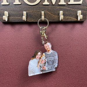 Custom Photo Gifts For Couple Keychain 211acvp140924-Homacus