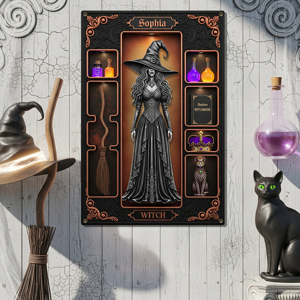 Spooky Style Metal Sign - Personalized Gifts For Fantasy Lovers 01OHDT050825-Homacus