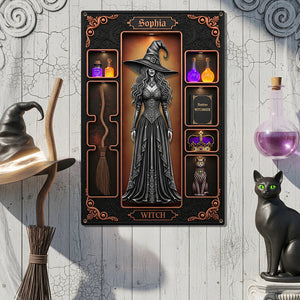 Spooky Style Metal Sign - Personalized Gifts For Fantasy Lovers 01OHDT050825-Homacus