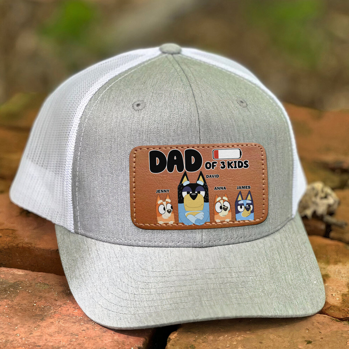Dog Dad Trucker Hat - Personalized Gifts For Father 03OHTN170524-Homacus