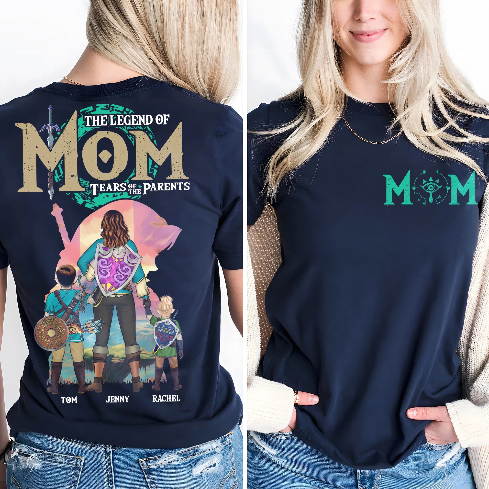 Personalized Gifts For Mom Shirt 05qhtn230424hg Mother's Day-Homacus