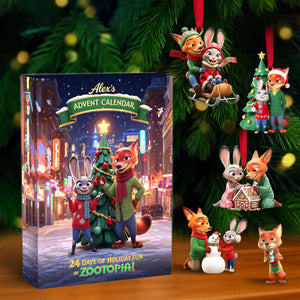 Holiday Fun Advent Calendar Blind Box - Personalized Gift For Christmas 02PGLU111125-Homacus