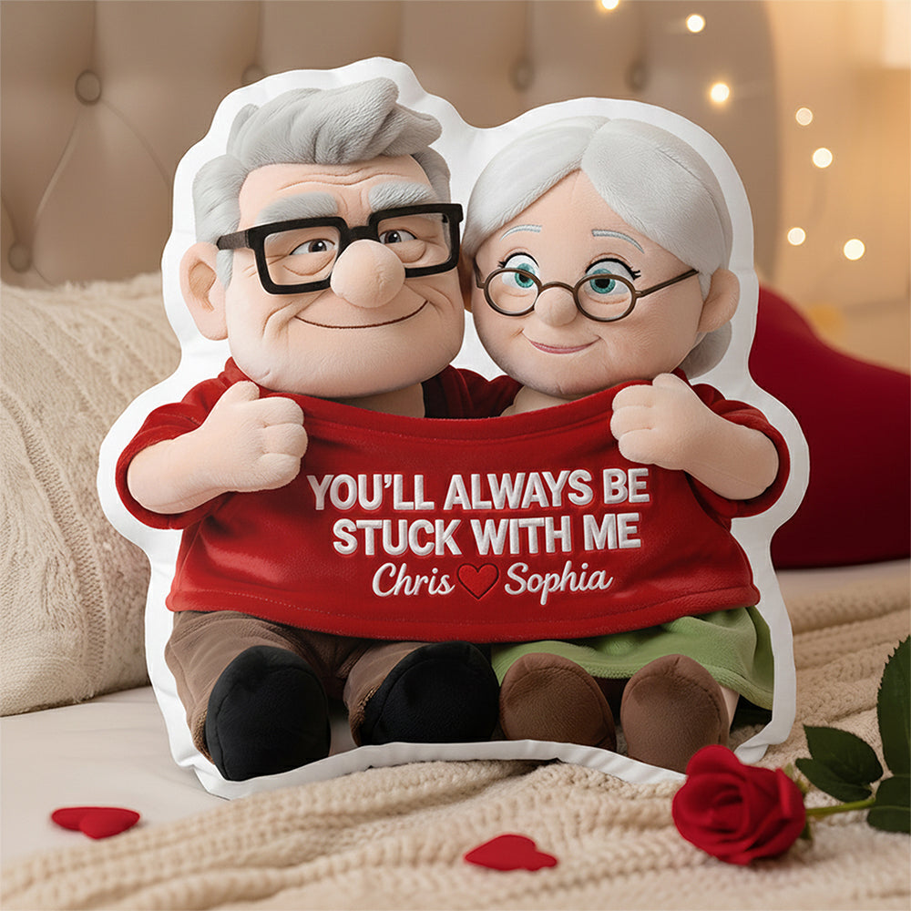 Romantic Anniversary Pillow, Personalized Gifts For Couple 02QHDT111225-Homacus