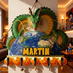 Planet Earth Acrylic Key Hanger - Personalized Gifts 01kimg151225-Homacus