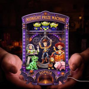 Midnight Prize Machine Acrylic Light Box - Personalized Gifts For Halloween 04hadt310726