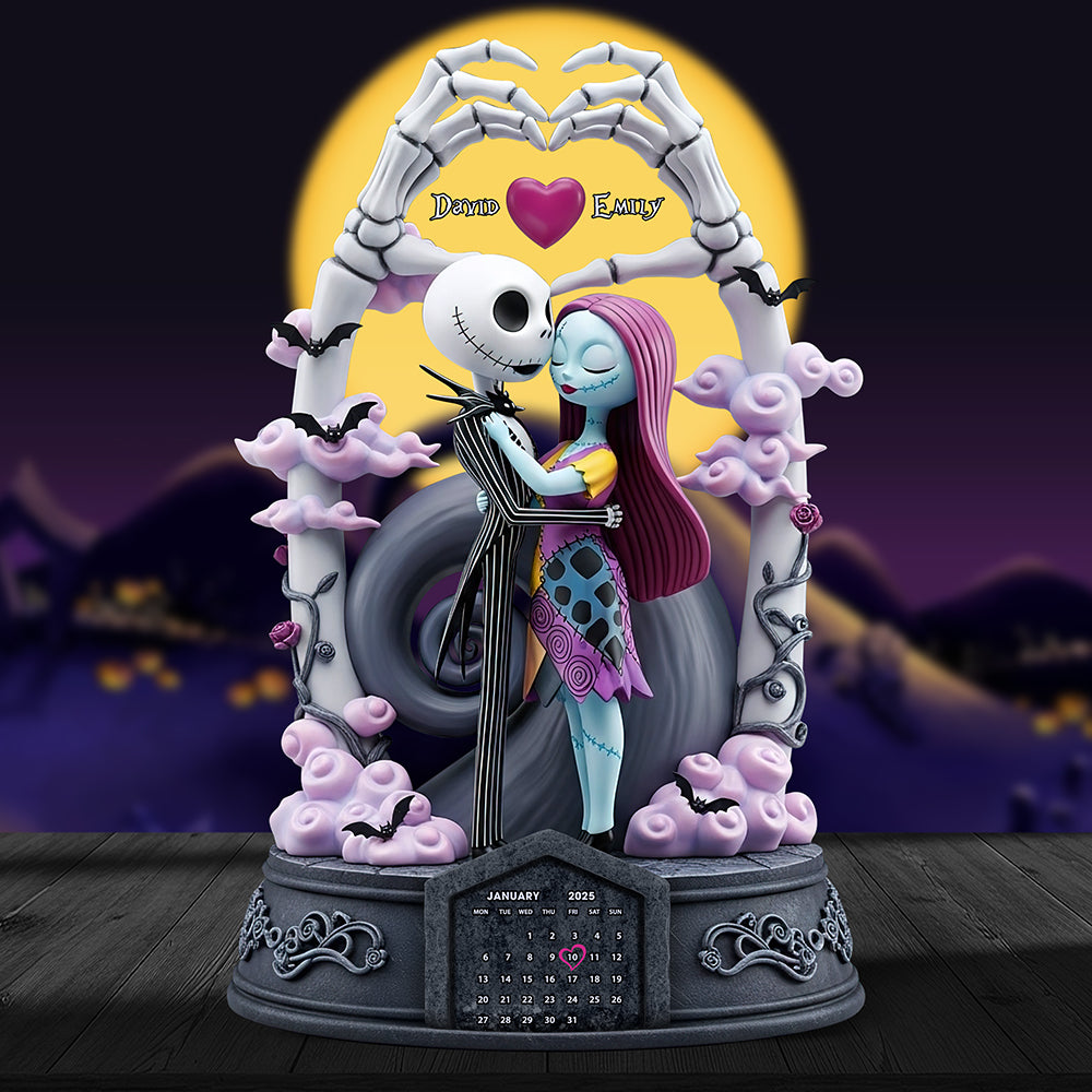 Spooky Love Acrylic Plaque - Personalized Gifts For Couple 02TOQN270625-Homacus