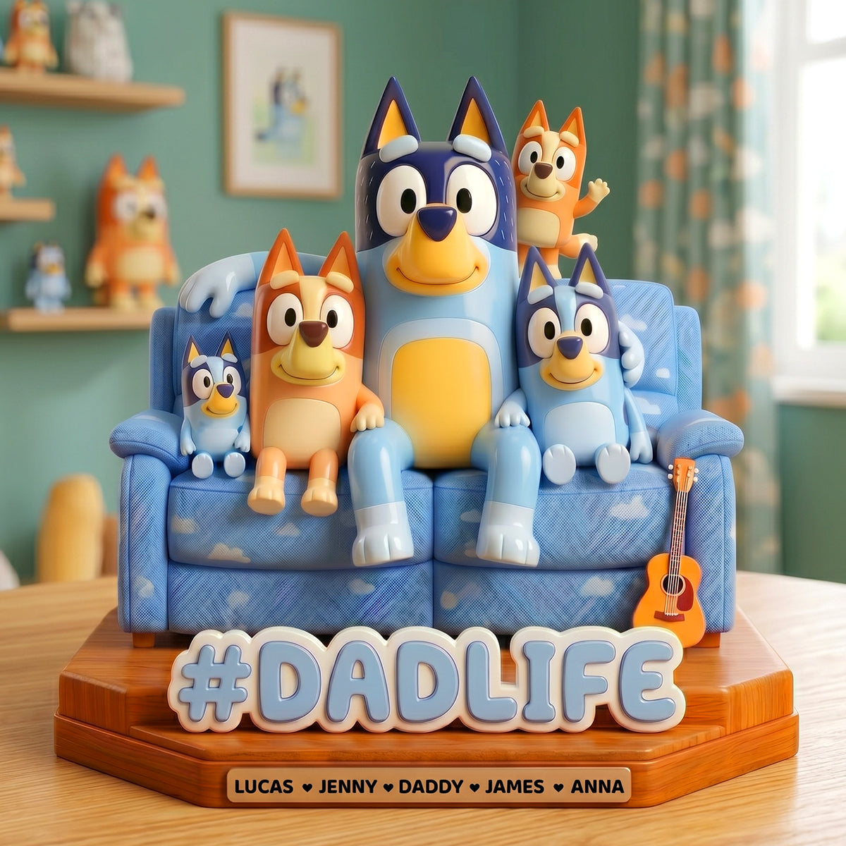 Dad Life Acrylic Plaque - Personalized Gifts For Dad 01OHTN190526-Homacus