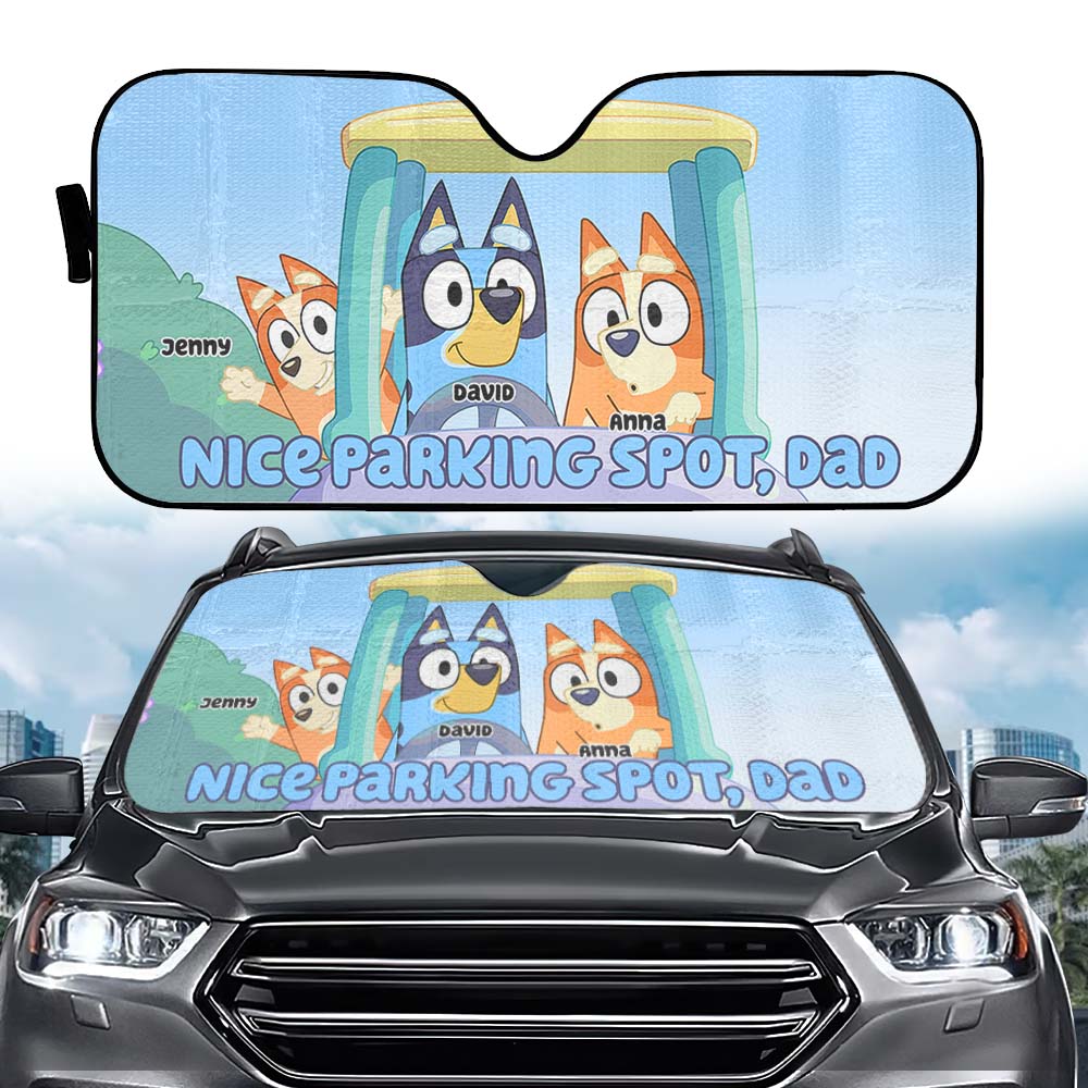 Personalized Gifts For DAD Windshield Sunshade 06httn220524-Homacus