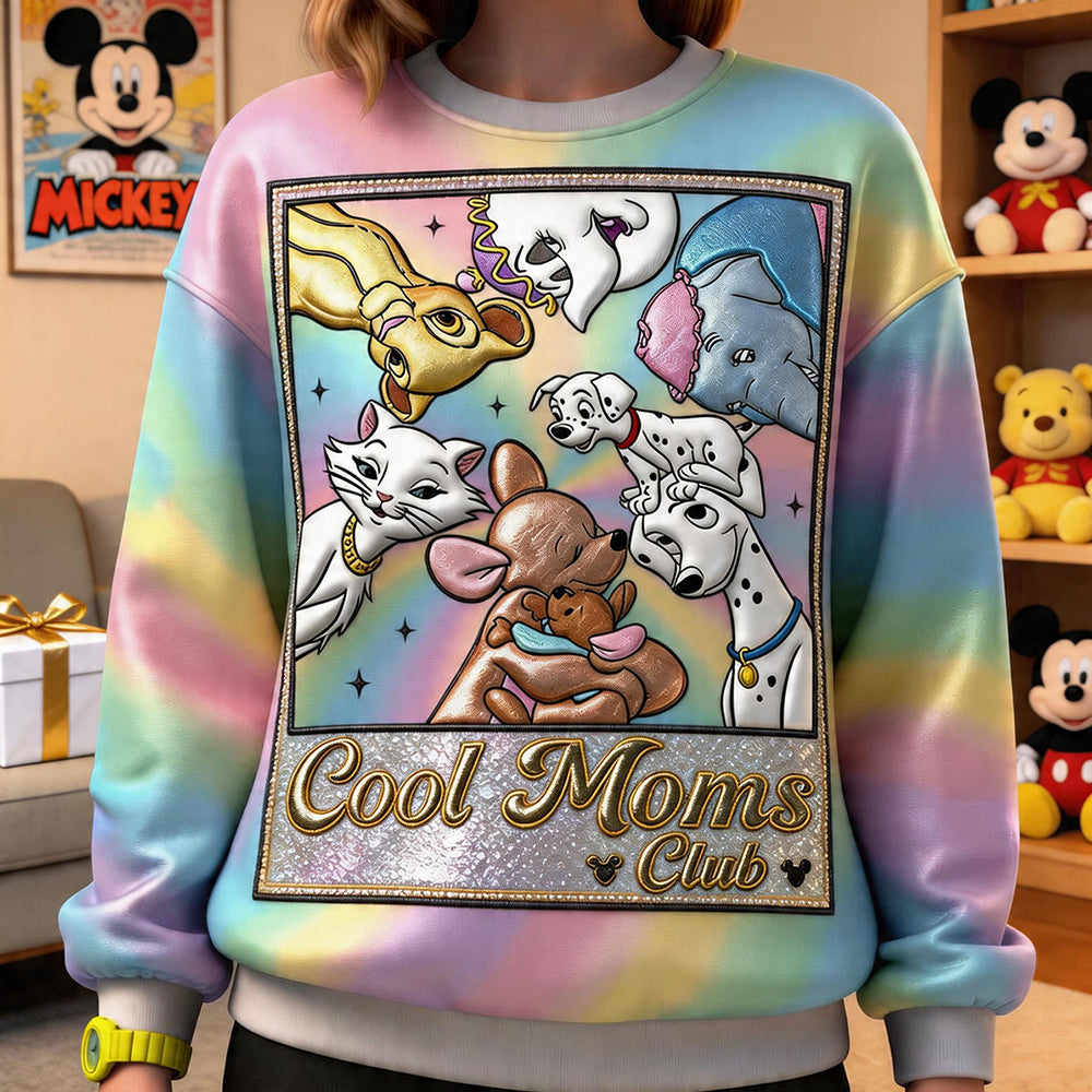 Cool Mom Clubs 3D Shirt - Personalized Gifts For Mom 01HUDT210426-Homacus