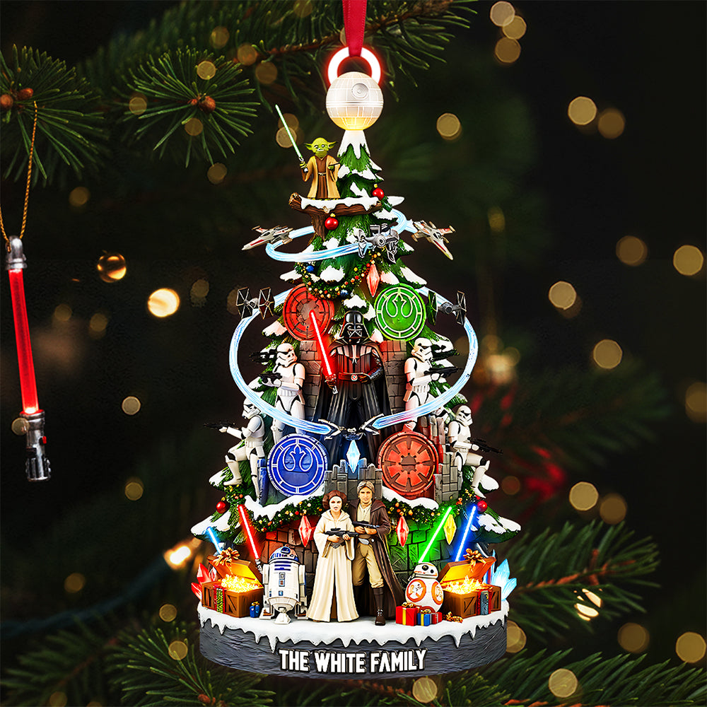 Galaxy Family Ornament - Personalized Gifts For Family 03tota060925-Homacus
