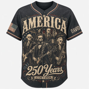 America 250th Anniversary Baseball Jersey - Personalized Gifts For Patriots 05naqn150626