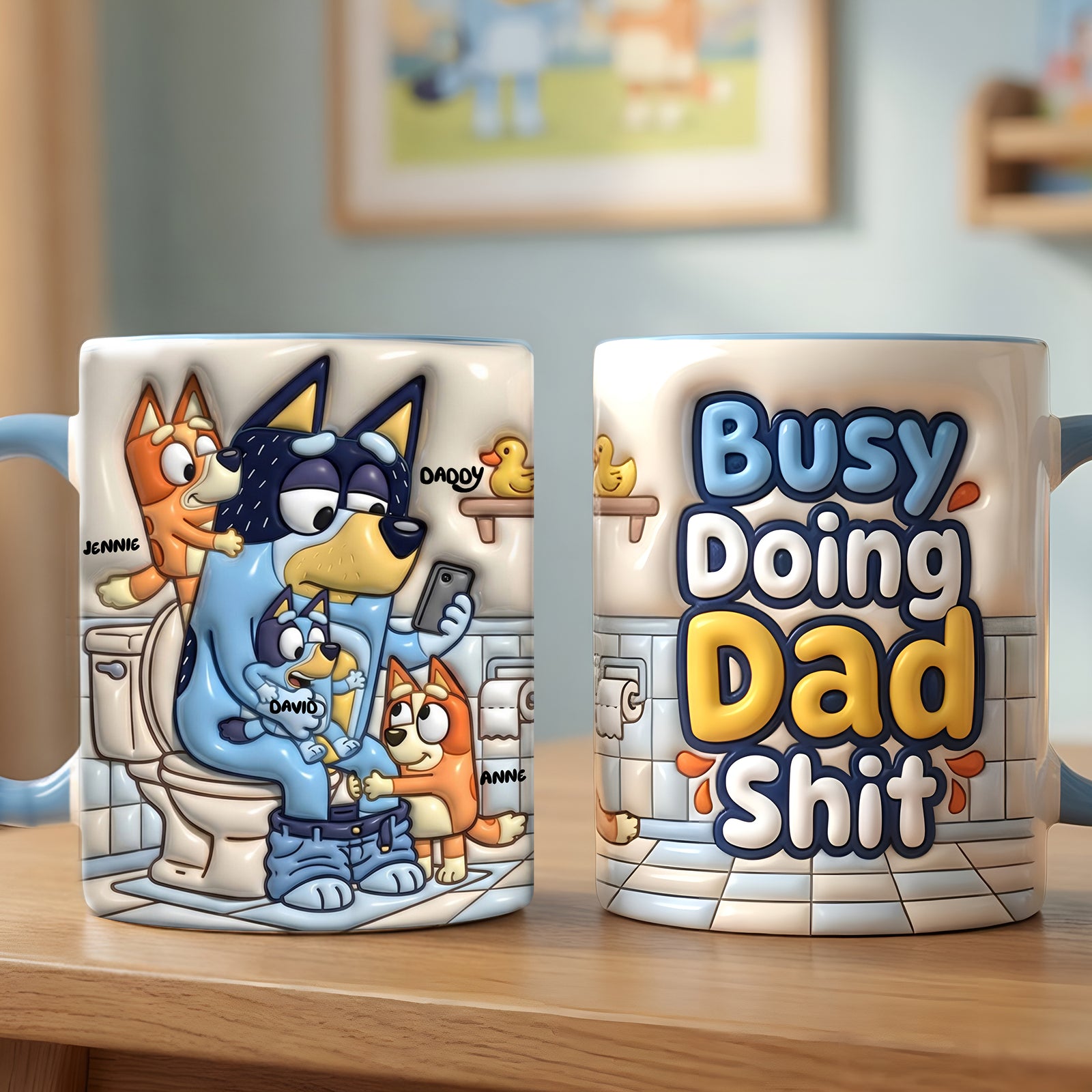 Funny Dad Coffee Mug - Personalized Father's Day Gifts 04nalu290426-Homacus