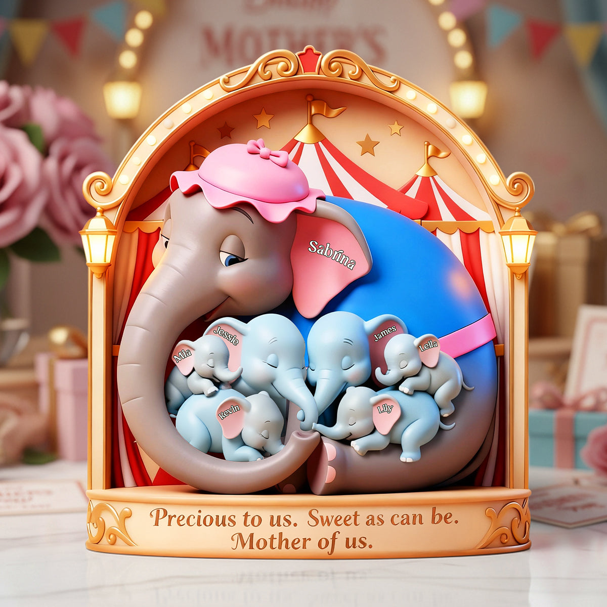 Mother Of Us Acrylic Plaque - Personalized Gifts For Mother's Day 01tota060226-Homacus