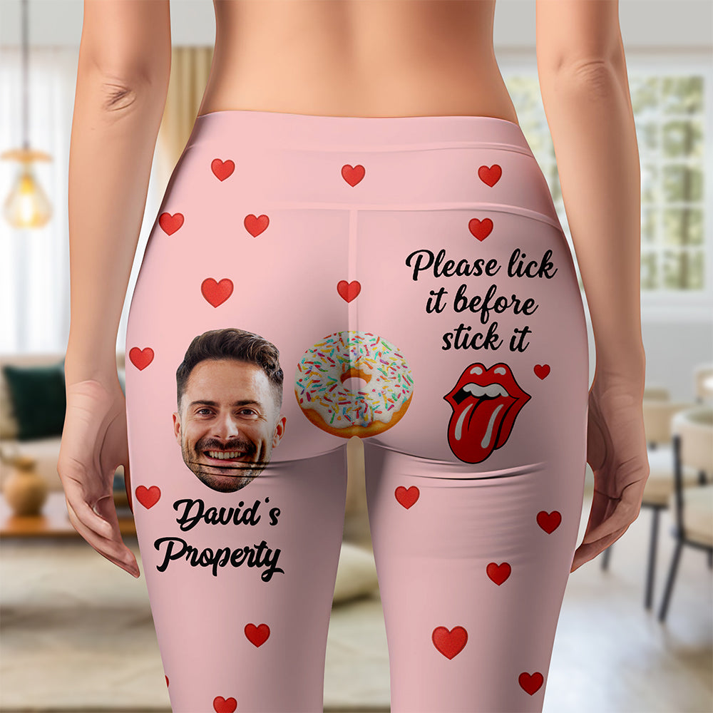 Naughty Couple Leggings - Custom Photo Gifts For Her 05kiqn031225-Homacus