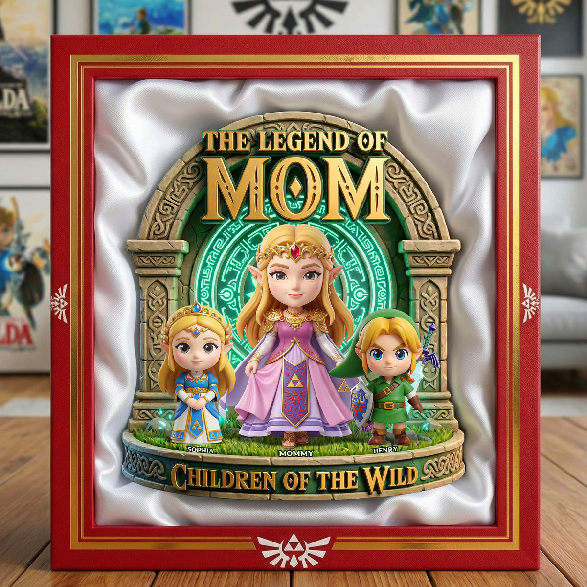 The Legend Of Mom Acrylic Plaque - Personalized Mother's Day Gifts 01NAQN280326-Homacus
