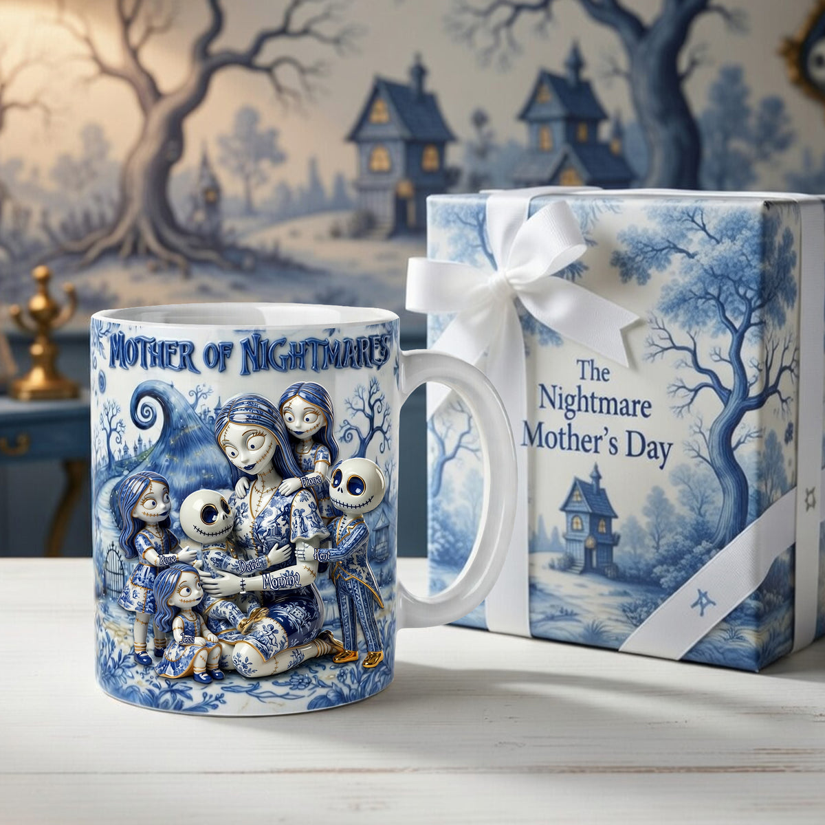 Mama Of Moonlit Mischief Coffee Mug - Personalized Gifts For Moms 03OHLU090426-Homacus