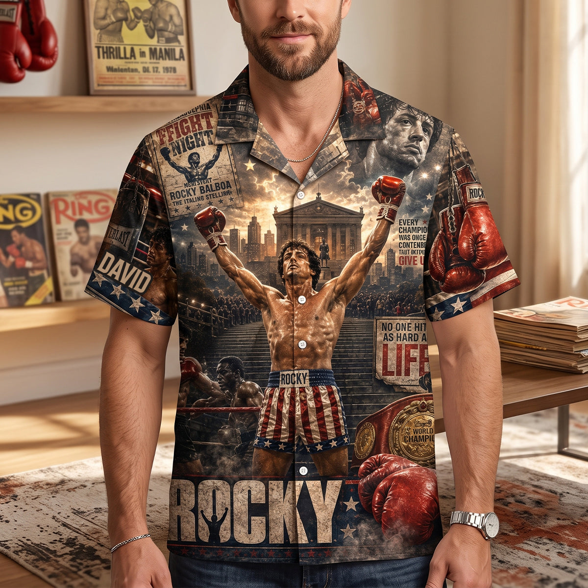 World Boxing Champions Hawaiian Shirt - Personalized Gifts 03natn170726-Homacus