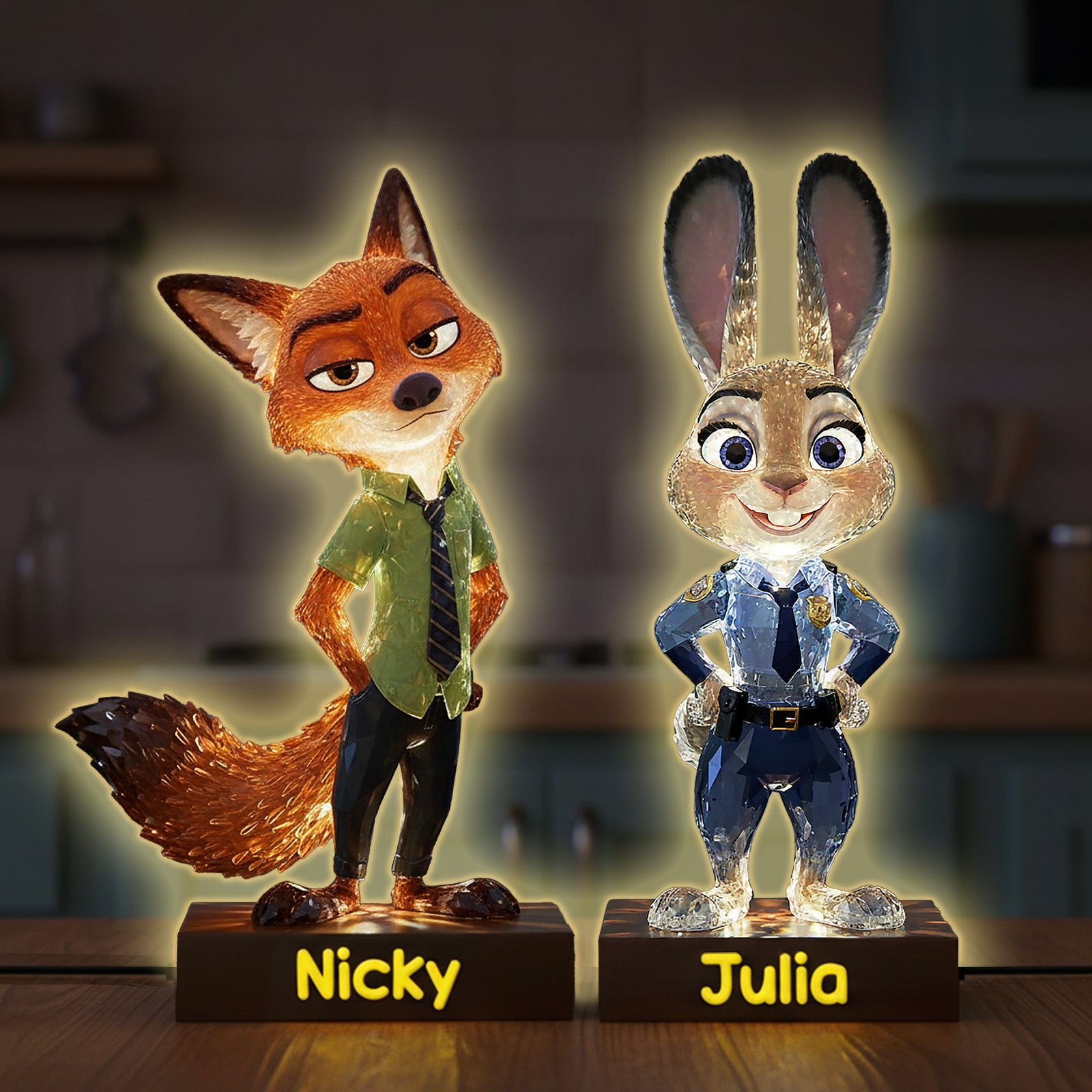 Funny Characters Acrylic Light Box - Personalized Gifts 02hymg121225-Homacus