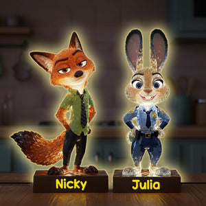 Funny Characters Acrylic Light Box - Personalized Gifts 02hymg121225-Homacus