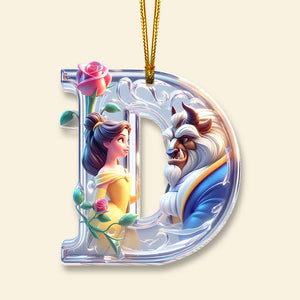 Custom Alphabet Letter Christmas Gifts For Movie Lovers Acrylic Ornament 03OHMH211024-Homacus