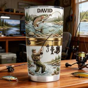 Lake Days Fishing Tumbler - Personalized Gifts For Fishing Lovers 01PALU200126-Homacus