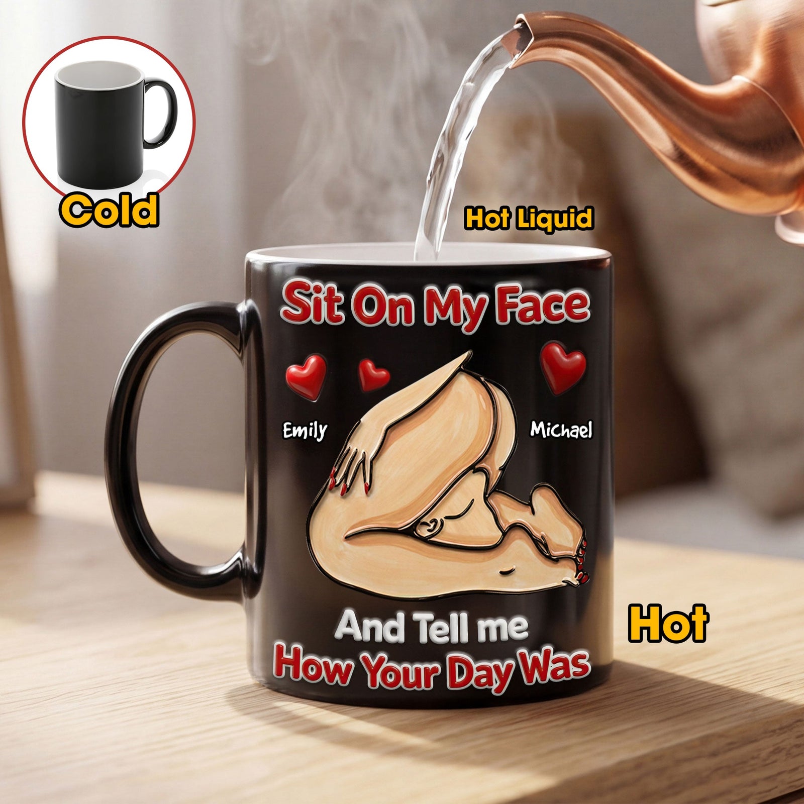 After A Long Day Magic Coffee Mug - Personalized Gifts For Naughty Couples 02HUTI210426-Homacus