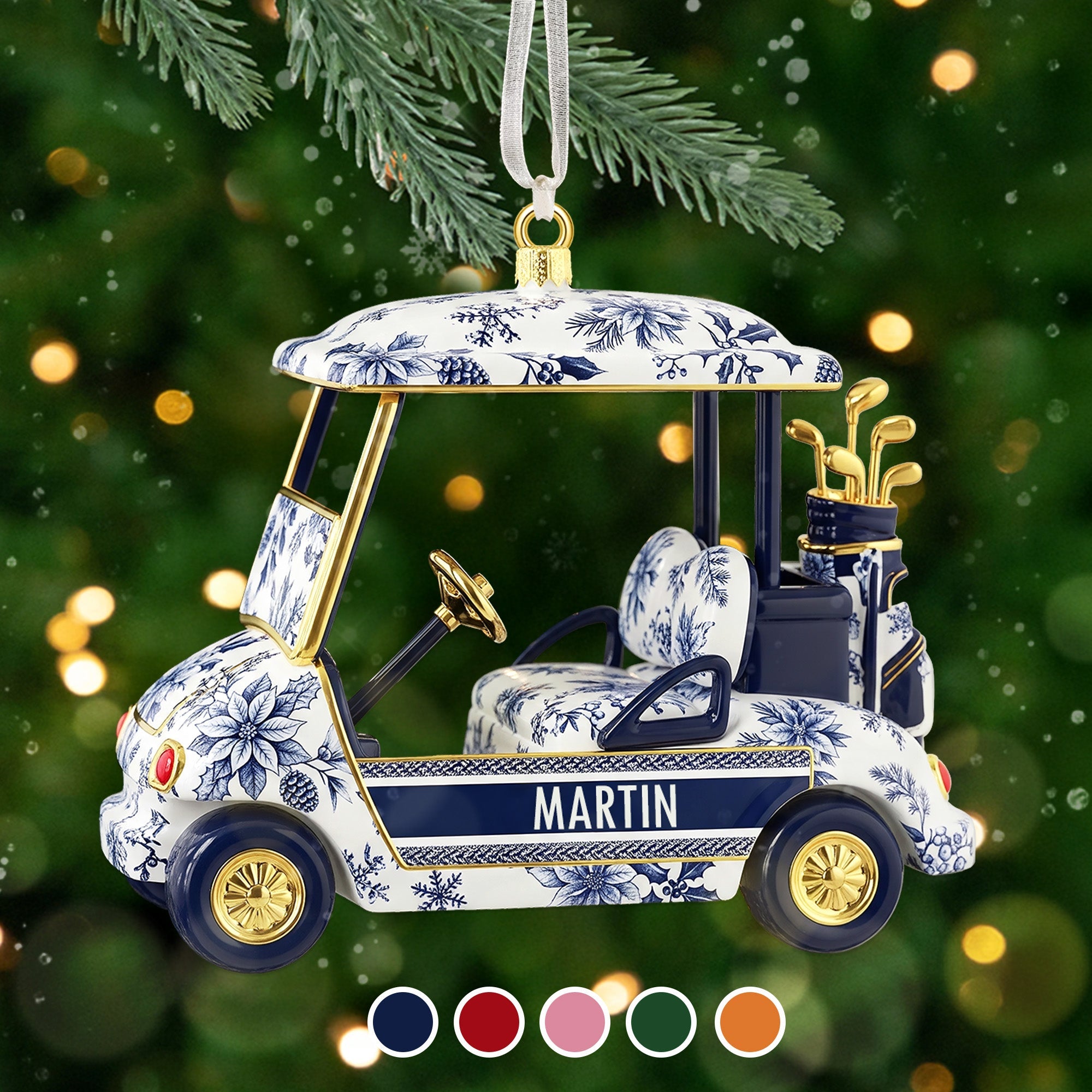 Personalized Gifts For Golf Lovers Christmas Ornament 02pgmg081025-Homacus