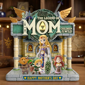 Legendary Adventure Mom Acrylic Plaque - Personalized Gifts For Moms 03ohlu010426-Homacus