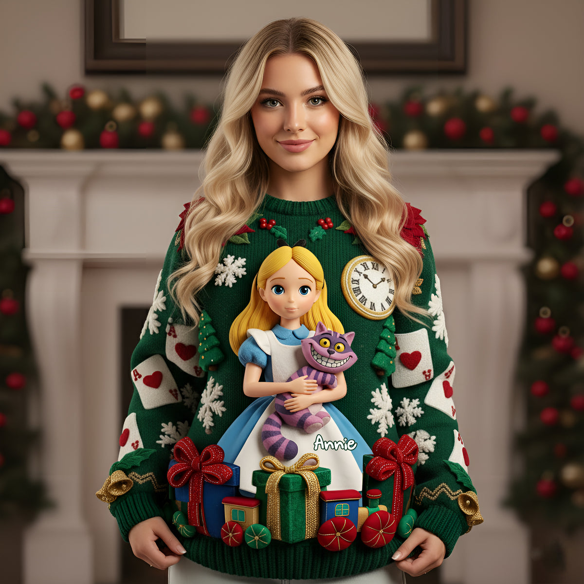 Enchanted Dreams Ugly Sweater - Personalized Gifts For Fantasy Lovers 09PALU011125-Homacus
