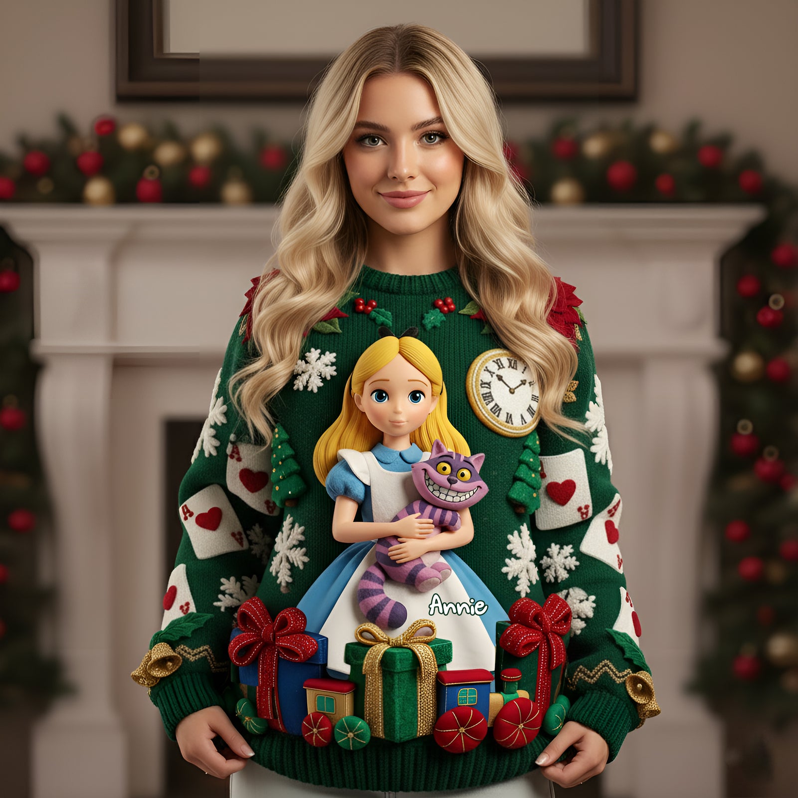 Enchanted Dreams Ugly Sweater - Personalized Gifts For Fantasy Lovers 09PALU011125-Homacus