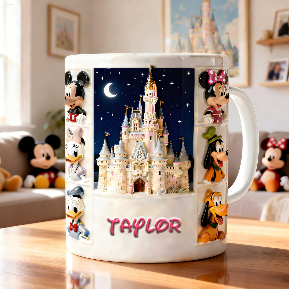 Lovely Characters Coffee Mug - Personalized Gifts 01hylu220126-Homacus