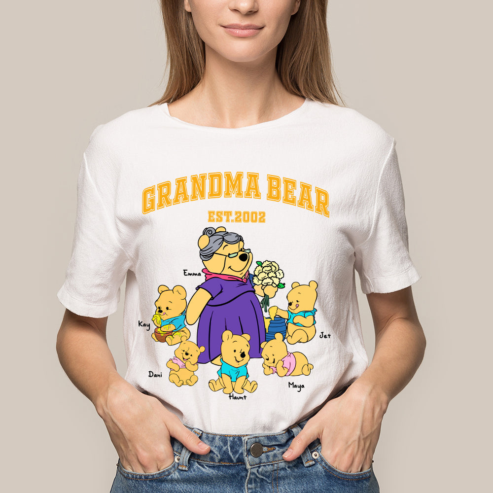 Personalized Gift For Mothers Shirt Lovely Bears 02OHLU180225-Homacus