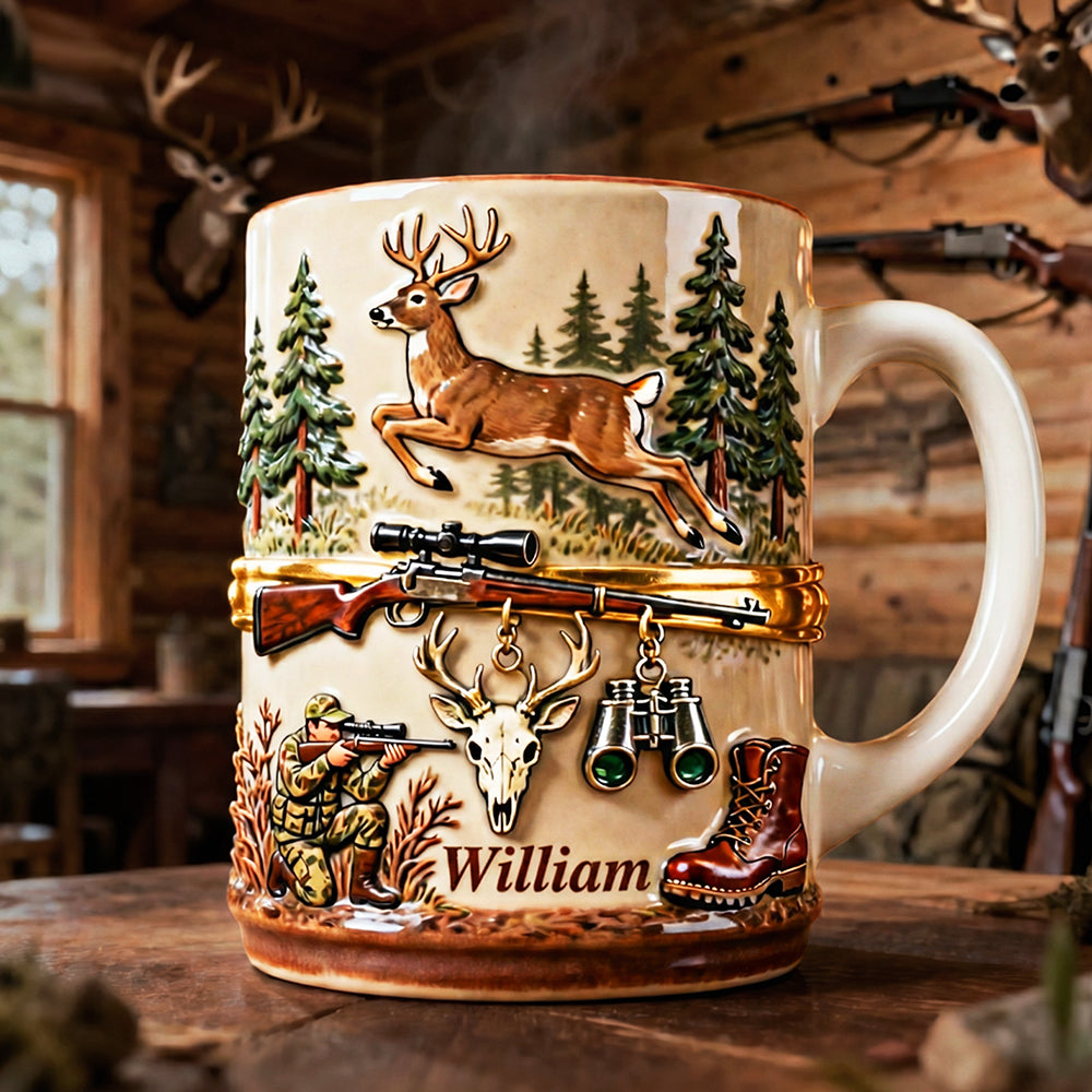 Hunting Coffee Mug - Personalized Gifts For Hunting Lovers 01tgta191225-Homacus