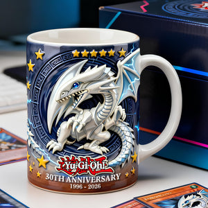 White Dragon 30th Anniversary Mug - Personalized Gift 05NADT120226-Homacus