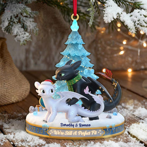 Personalized Gifts For Couple Christmas Acrylic Ornament 01ohmg041125-Homacus