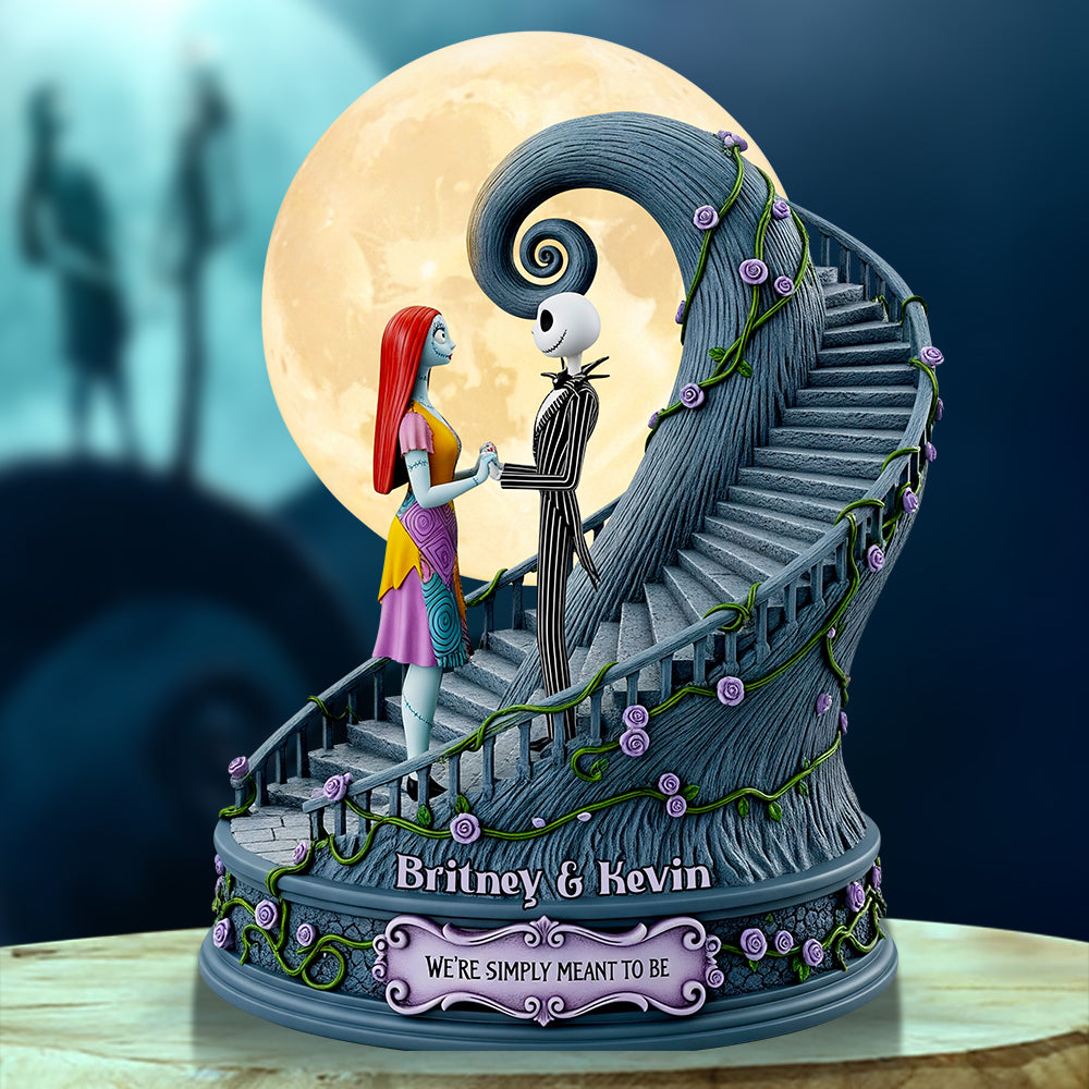 Horror Midnight Couple Acrylic Plaque Personalized Gifts For Couple 03OHDT300525-Homacus