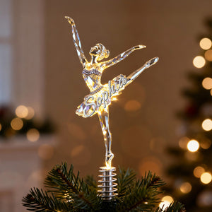Charming Ballet Tree Topper, Personalized Gifts For Ballerina 04qhmg191125-Homacus