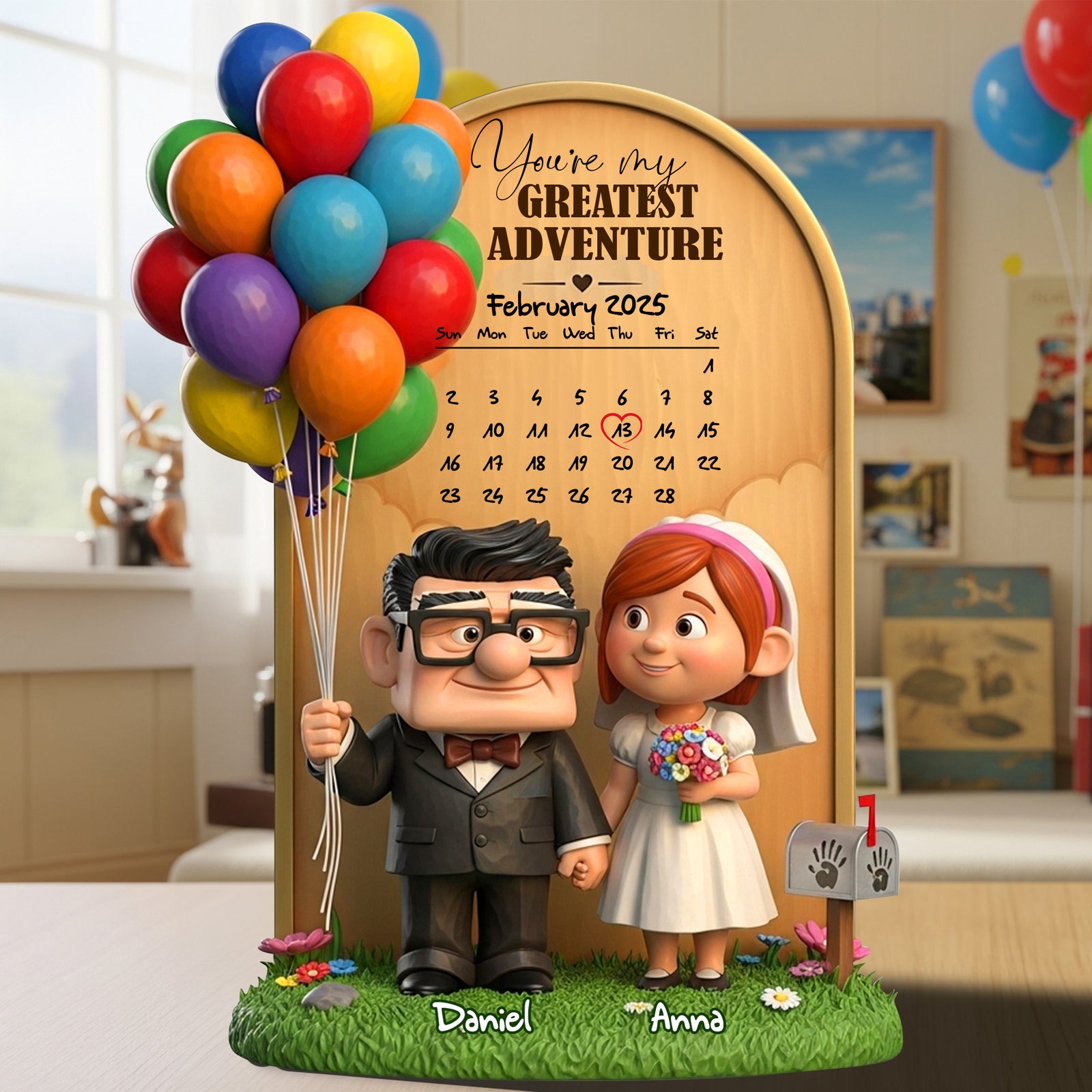 Greatest Adventure Acrylic Plaque - Personalized Anniversary Gifts For Couples 03TOLU190725-Homacus